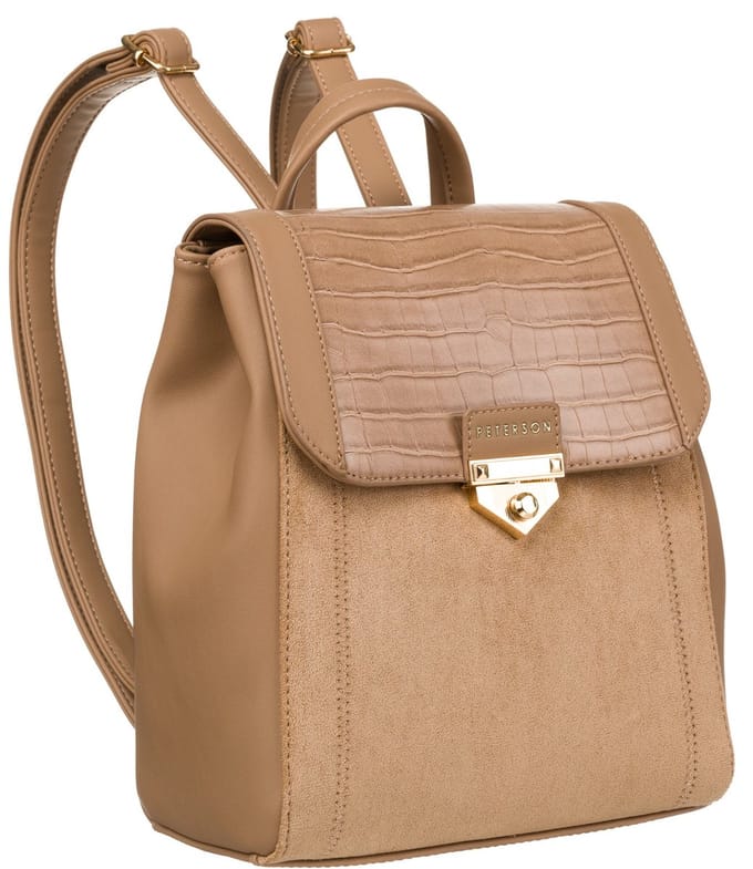 Damesrugzak PTN PLEC-ALE-1-0302 donkerbeige