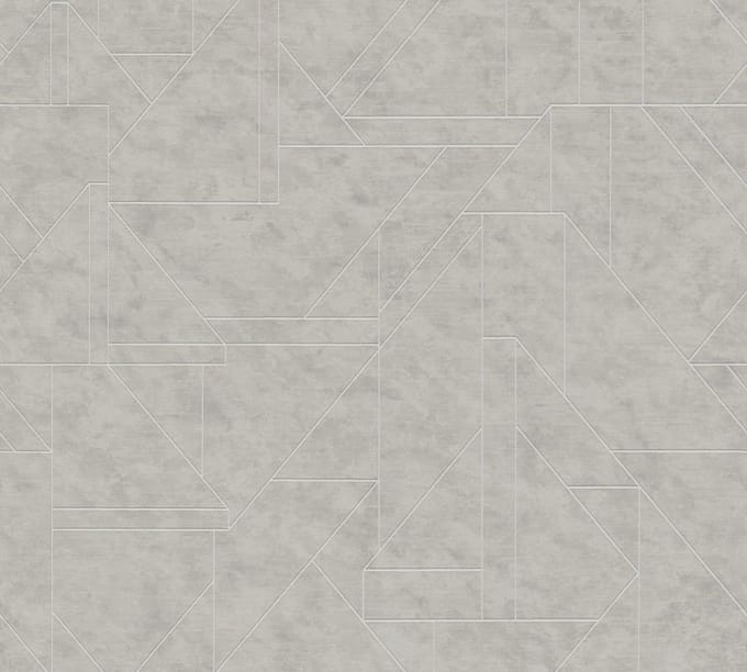 GRAFISCH BEHANG | Modern - grijs zilver - A.S. Création Metropolitan Stories 3