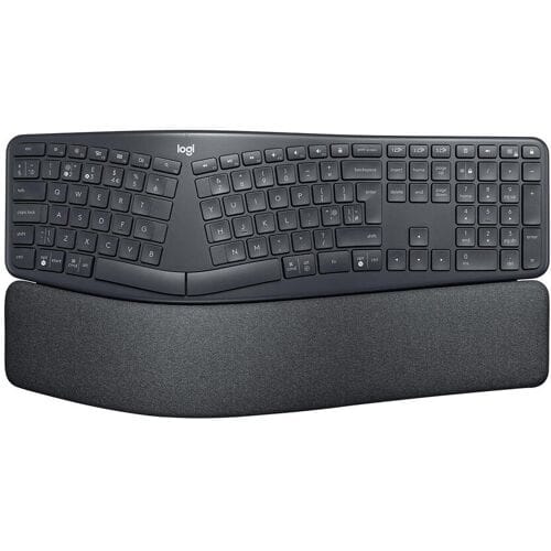 Logitech ERGO K860 Draadloos Ergonomic - US (ISO) - Gaming toetsenbord - Engels (US international) - Zwart