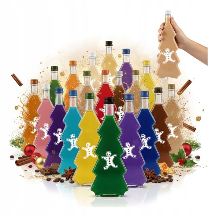 Bimberek - Kerstboomfles - 500ML - Met Opdruk