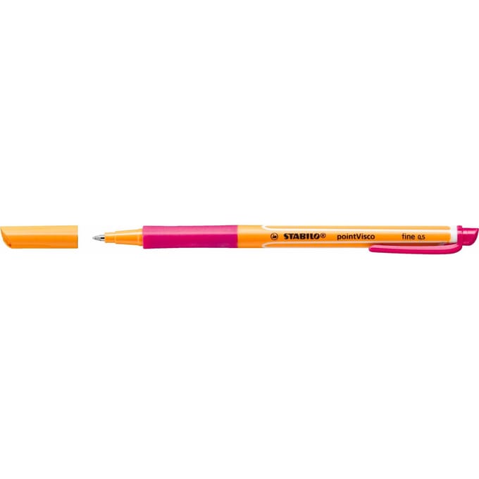 Rollerpen STABILO PointVisco 1099/56 fijn roze