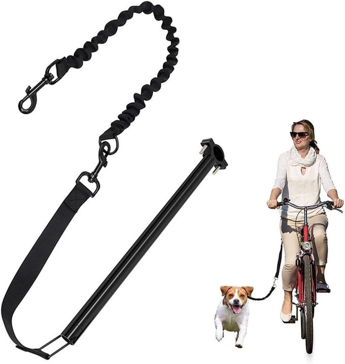 Handsfree Hondenriem voor Fietsen en Wandelen - Multifunctionele Leash voor Training en Beweging
