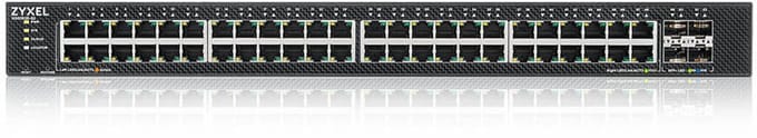 ZyXEL 48-port GbE Lite-L3 Smart Managed Switch / 4x 10G Uplink