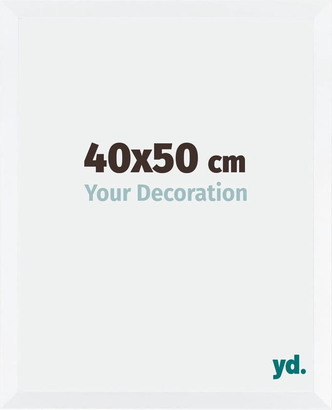 Your Decoration - Fotolijst 40x50 cm - MDF - Wit Mat - Catania