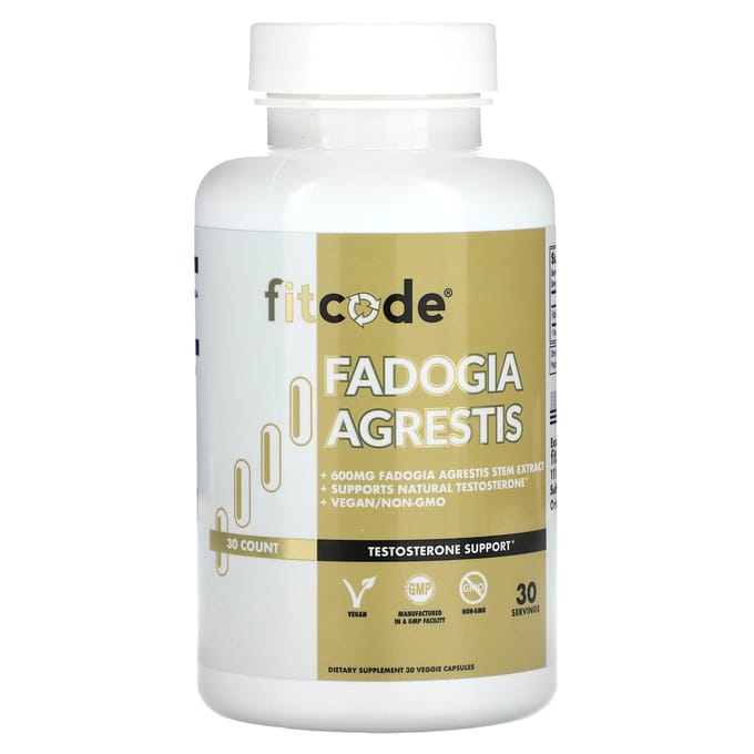 fitcode, Padogia agretis, 600 mg, 30 eenheden