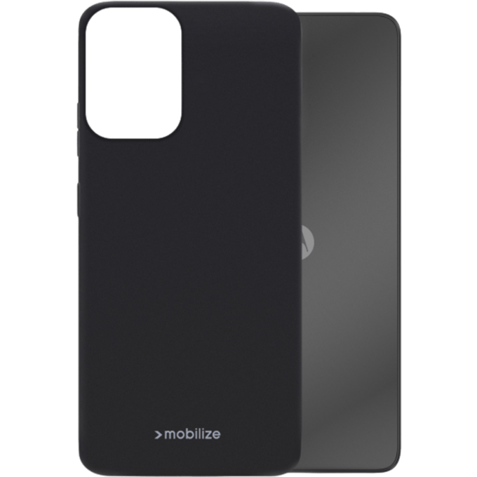 Mobilize Motorola Moto E14 Siliconen (TPU) Hoesje Zwart