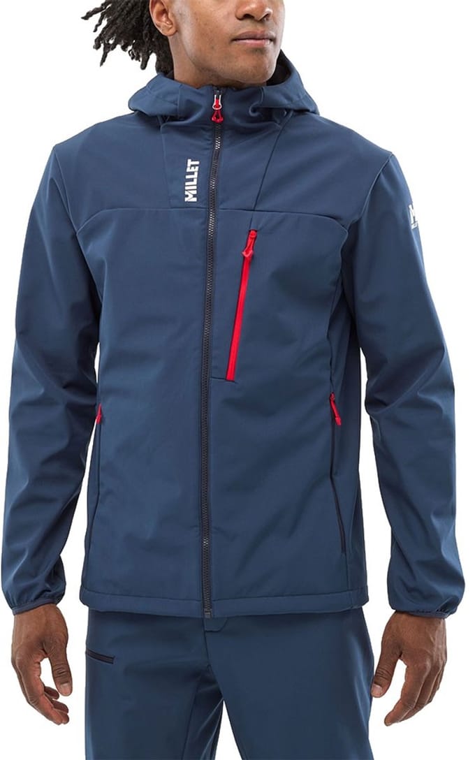 Millet Seneca Shield Softshelljack Blauw M Man