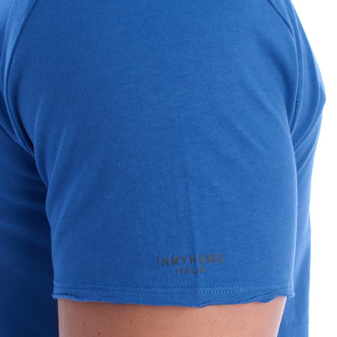 Heren Basis Katoenen T-shirt met Korte Mouwen HS24MTS03