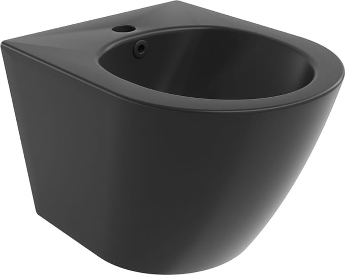 Mexen Lena hangend bidet, matzwart - 35224885