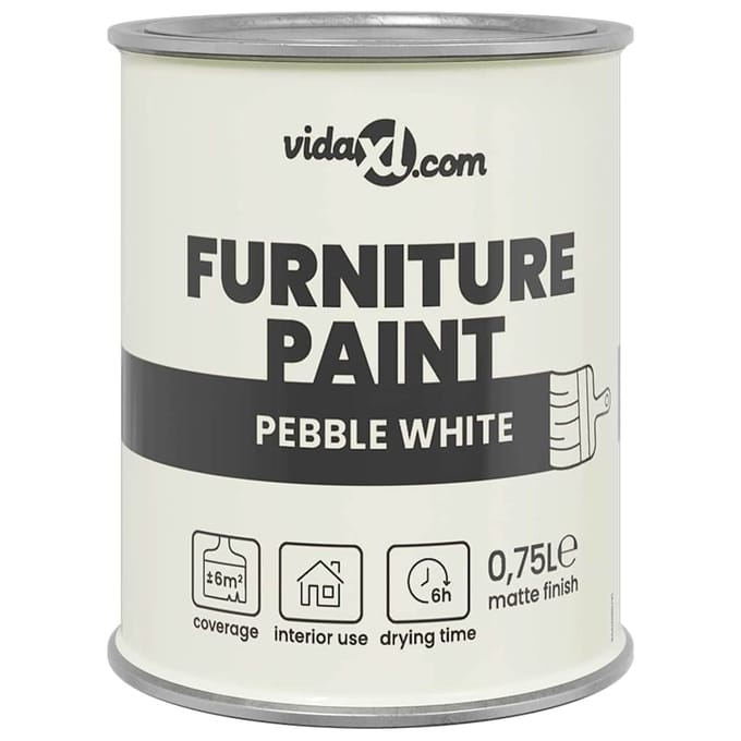 Peinture Meuble Blanc 0,75 L Texture Murale