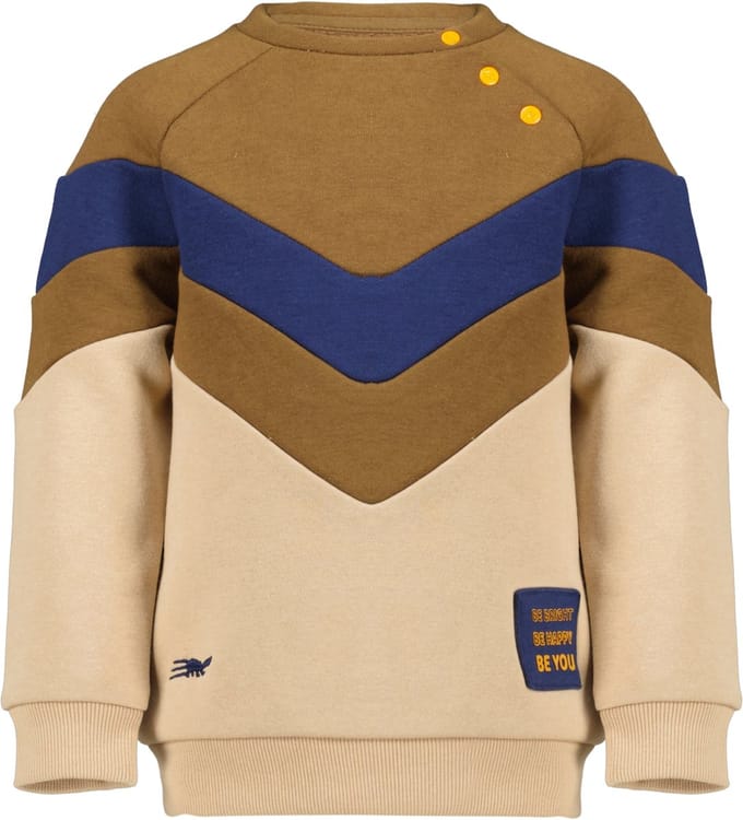4PRESIDENT Sweater jongens - Coffee Liqueur - Maat 98 - Jongens trui