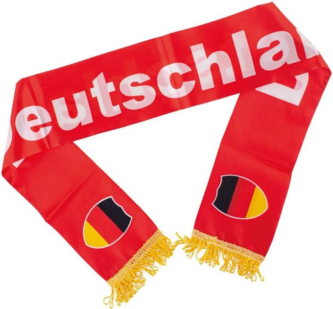 Duitse supporter sjaal - Verkleedattribuut