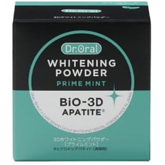 Dr.Oral - Bio-3D Apatite Whitening Powder Toothpaste Prime Mint - 25g
