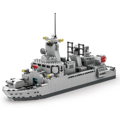 WANGE Destroyer 533 stuks bouwstenenset voor hobbybouwers