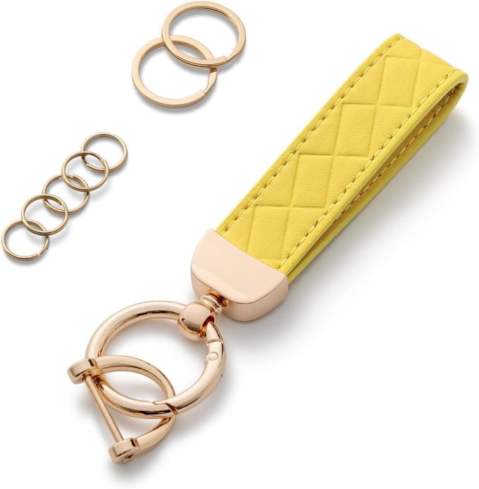 Dames Auto Sleutelhanger Lederen Auto Sleutelhanger