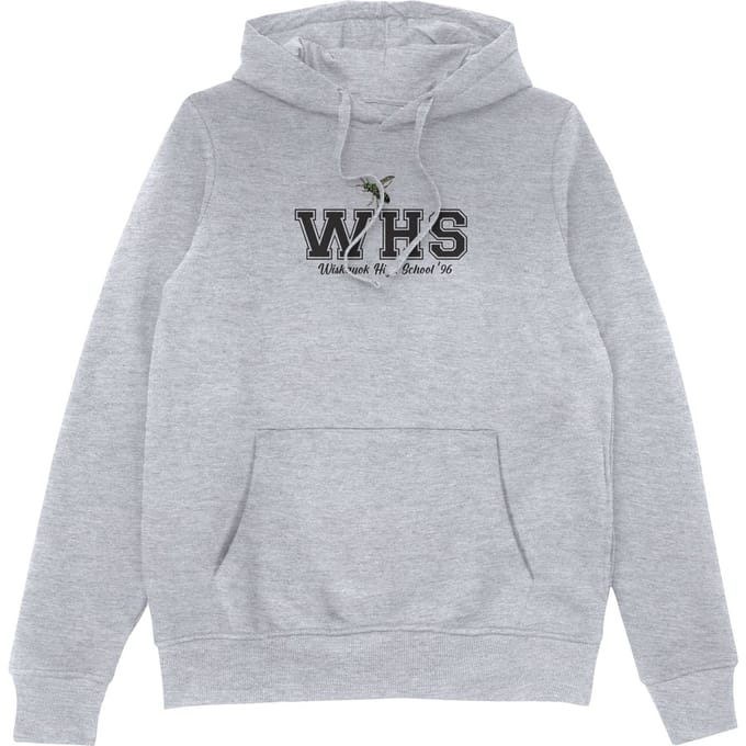 Yellow Jackets Wiskayok High School Hoodie - Grey - S