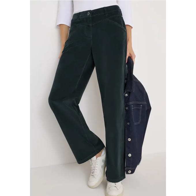 Wide Legs corduroy broek