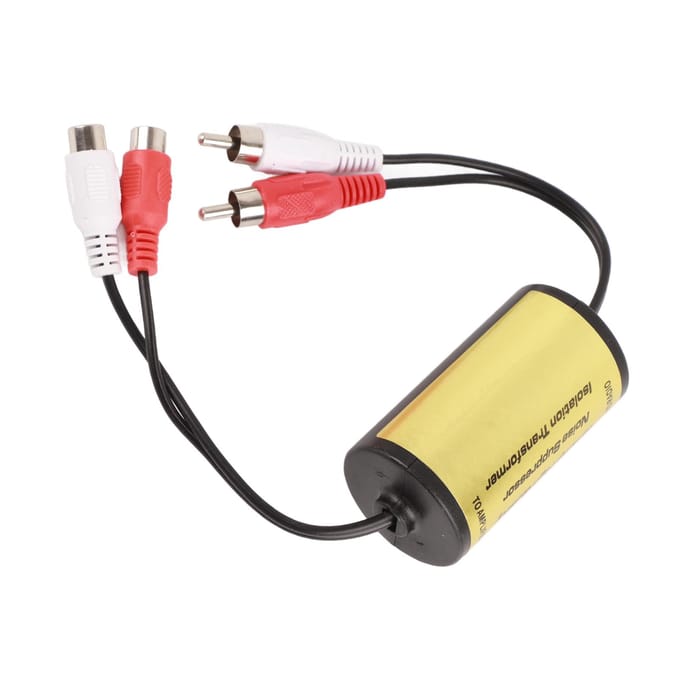 15A ruisonderdrukker stereo anti-interferentie audioversterker filter aardlus ruisisolator