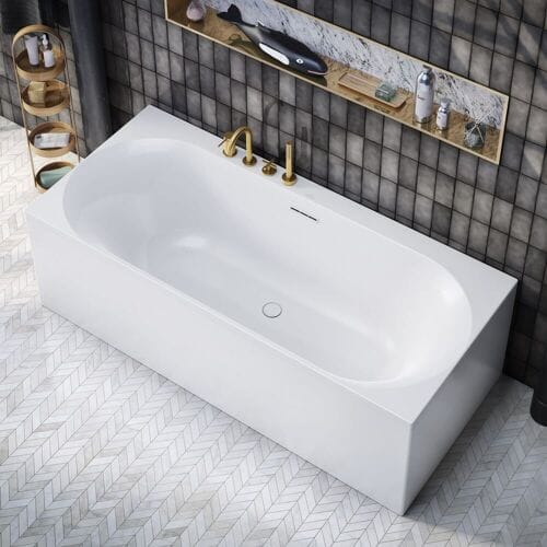 Villeroy & Boch Loop & Friends Oval Duo rectangular bath 180 x 80 cm UBA180LOF2V-01