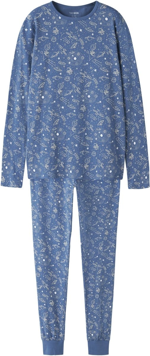 NAME IT - TKMPYJAMAS LS AOP NOOS - Jongens - Pyjamas