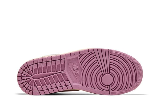 Jordan 1 Mid Sail Roze Kokosmelk (Vrouwen) 38 white