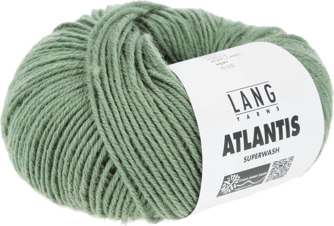 Lang Yarns Atlantis - 91 saliegroen - Wol/Acryl-Mix Garen