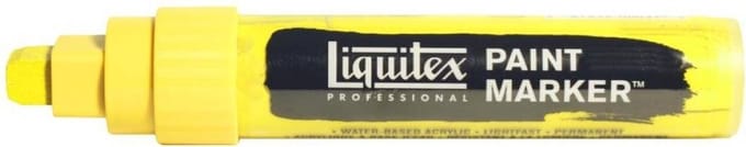 Liquitex Verfmarker 15 mm - Medium Azo Geel