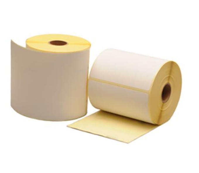 24 x verzendetiketten compatible 102mm x 150mm kern 25mm