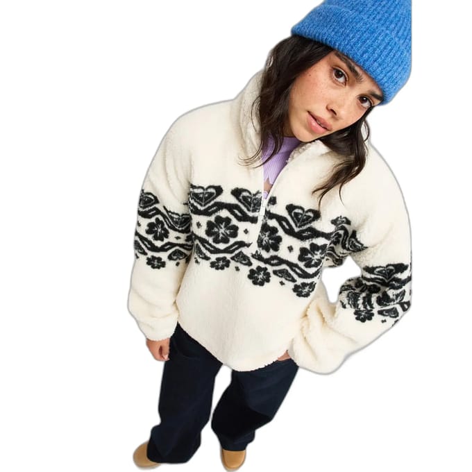 Roxy Treasure Soul Half-Zip Fleece Trui