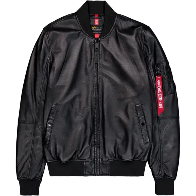 Leren jas Alpha Industries MA-1