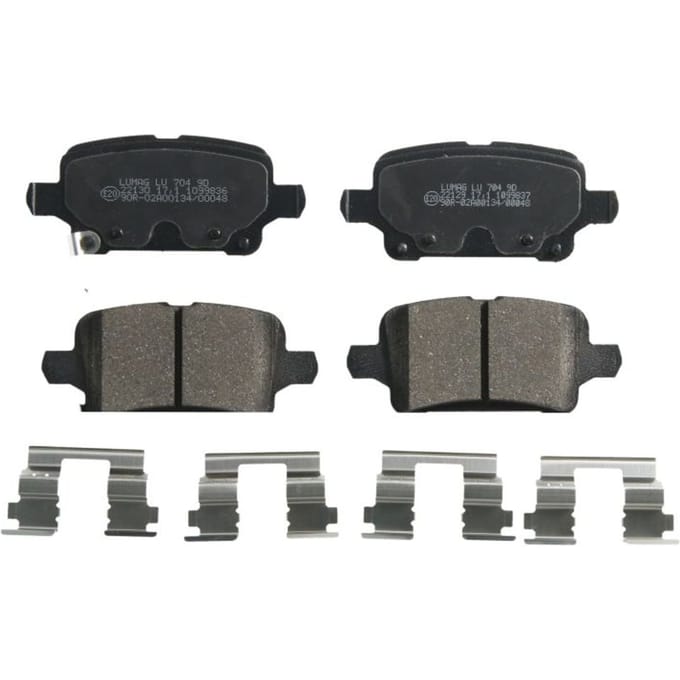 Remblokset BRECK 22129 00 704 00, achter