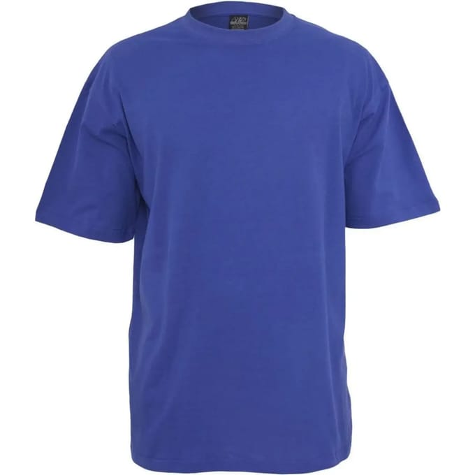 Urban Classics - Tall Heren T-shirt - S - Blauw