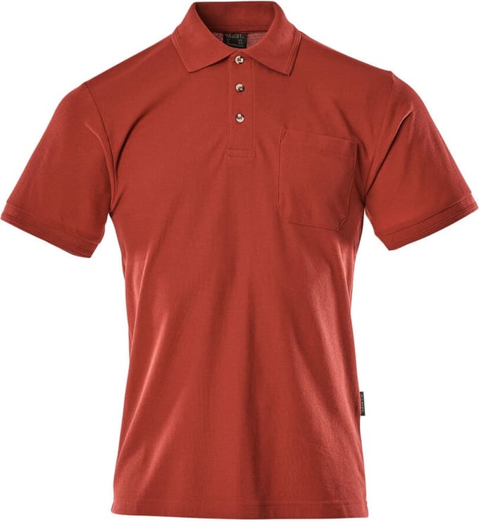 Mascot Crossover Poloshirt met borstzak 00783-260 - Rood - S