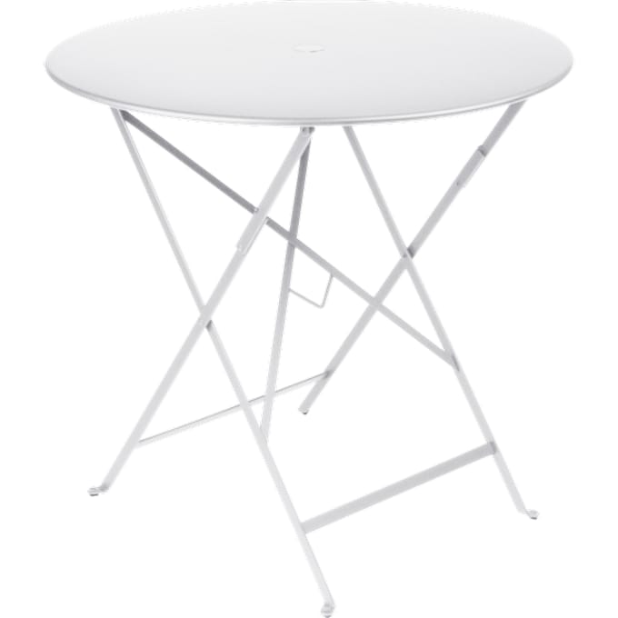 Fermob BISTRO klaptafel rond - 01 katoenwit - Ø 77 cm