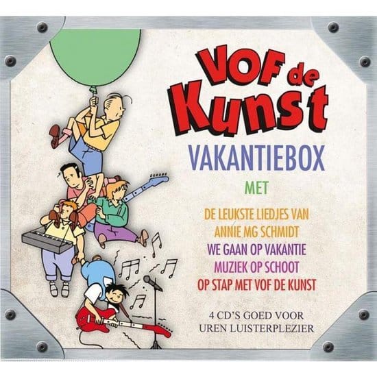 VOF De Kunst - Vakantiebox (4 CD)