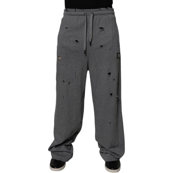 Versleten Joggingbroek Relaxed Fit