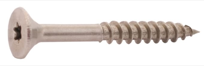 Kelfort Spaanplaatschroef RVS Torx 4.0X40mm Deeldraad - 5565645