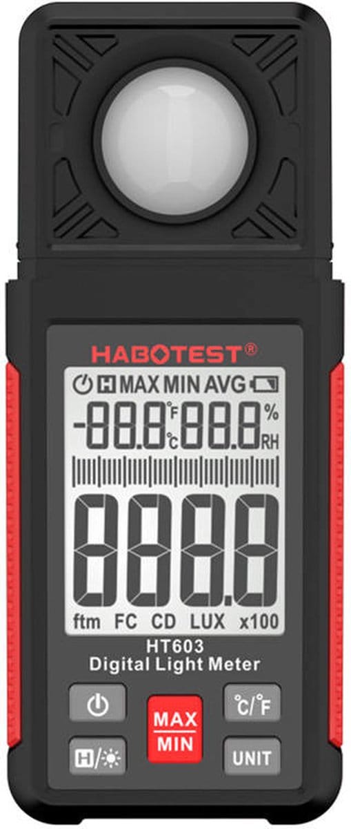 Habotest Digital Light Meter HT603