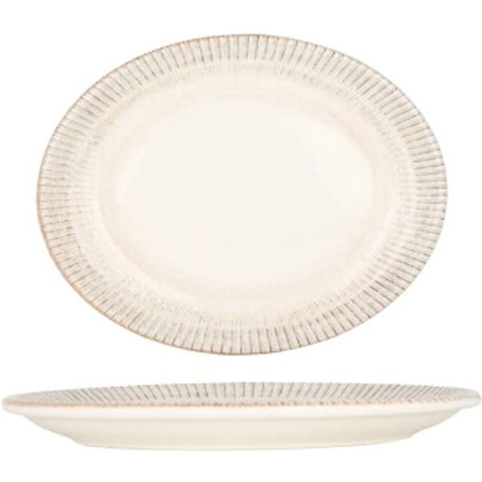 Bonna Serveerschaal - Galata - Porselein - 20x15.6 cm - set van 2