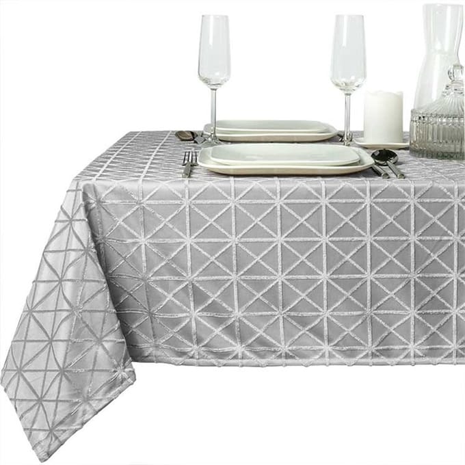 D- Unique Living | Sierle tafelkleed 140x250cm grey