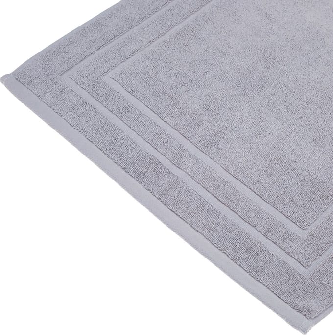 Atmosphera Badkamerkleed/badmat - vloermat - grijs - 50 x 70 cm