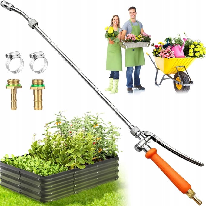 Solidchoice - Universele Vervang Spray Lance voor Drukreiniger, 3/8 Inch en 1/4 Inch