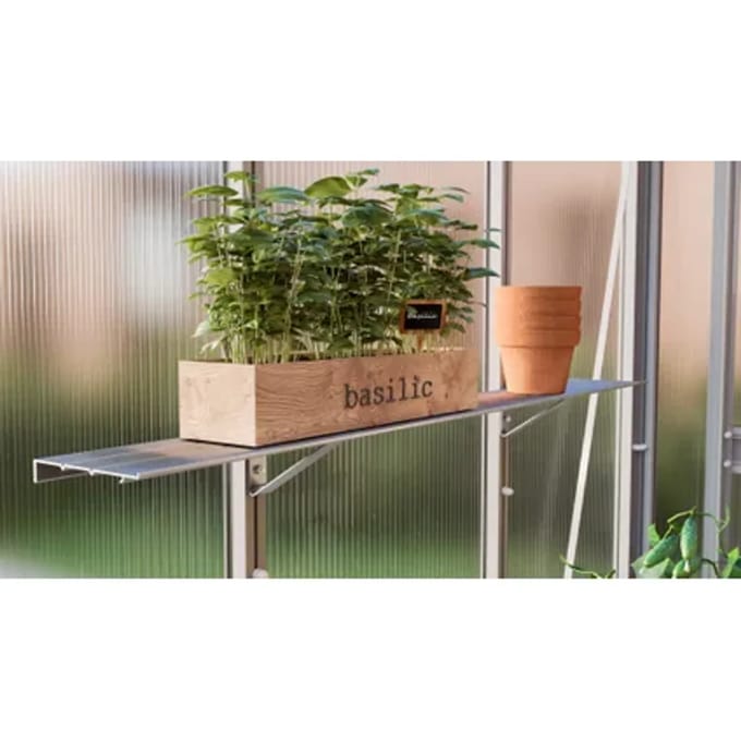Vitavia Kit Voor Wandschap Geanodiseerd Aluminium 122x15cm