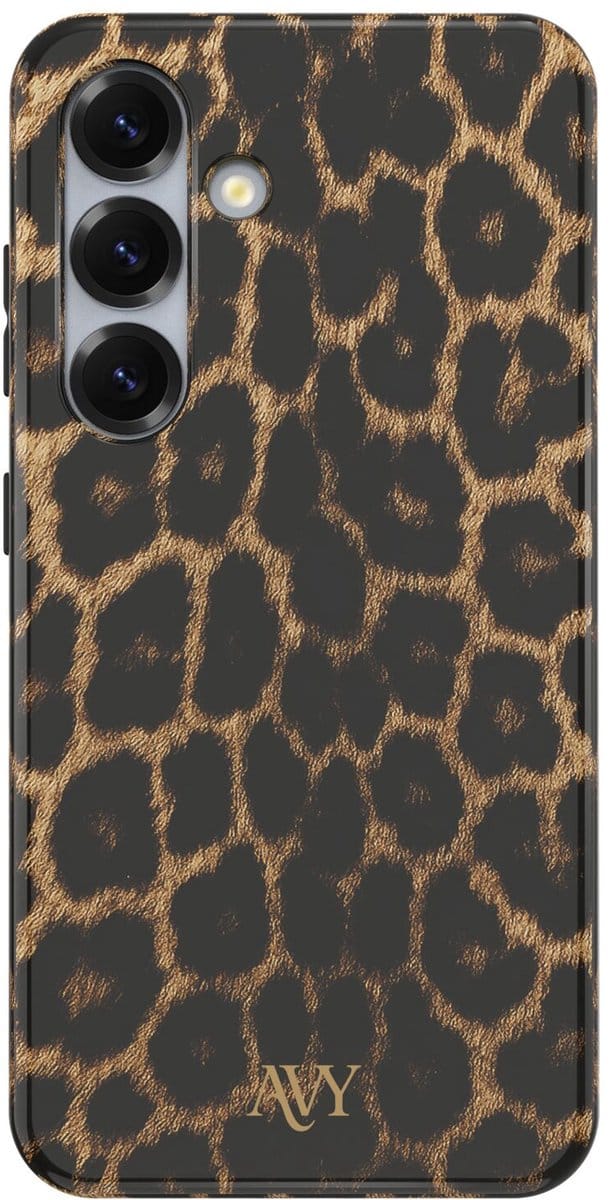 AVY Hard Shell Back Cover | geschikt voor Samsung Galaxy S24 Plus | Panthera Chic | Compatibel met MagSafe & Qi2