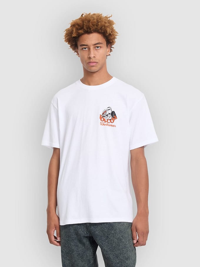 Volcom Always Grinding T-Shirt wit