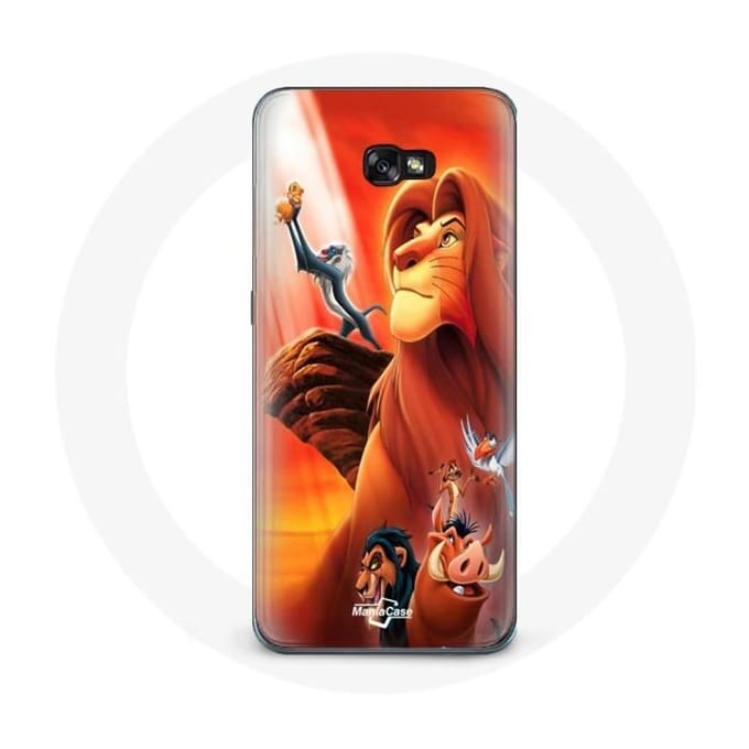 Case voor Samsung Galaxy A5 2017 The Lion King Simba en Mufasa