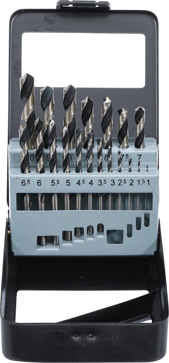 BGS - HSS - Boor set - Metaal boren set - 1mm  - 10mm - 19 delig -  BGS2010