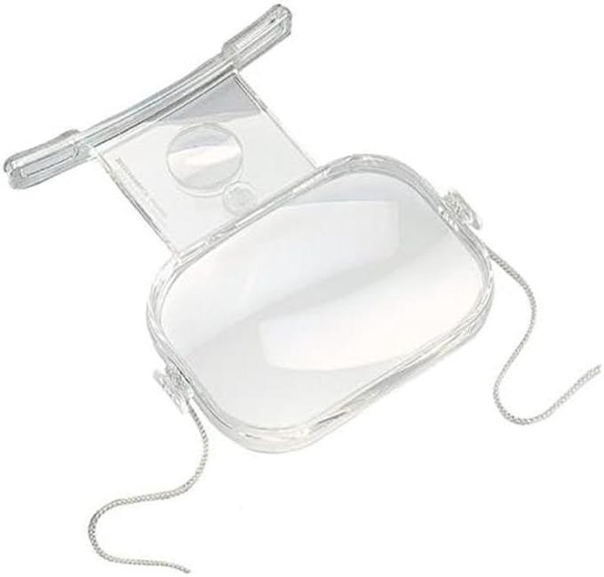 Leesloep - Vergrootglas nek - Handwerken - Dubbele Lens - 100 x 140 mm - Transparant