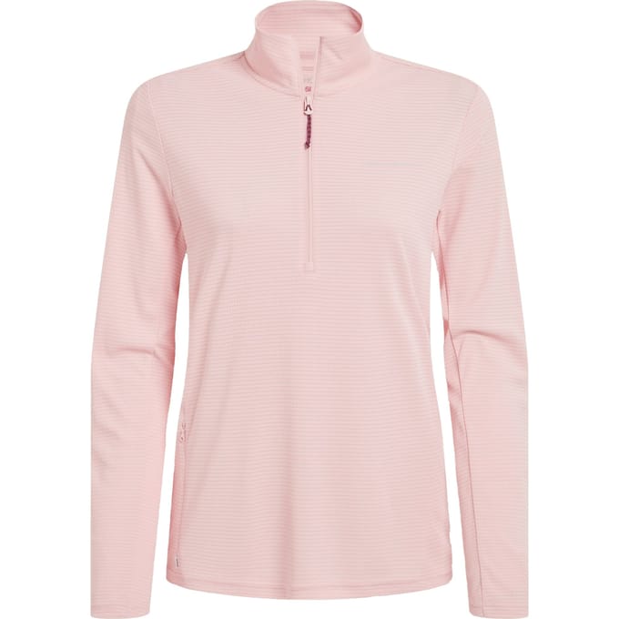 Craghoppers Dames/Dames Nosilife Half Zip Top (Sherbet)