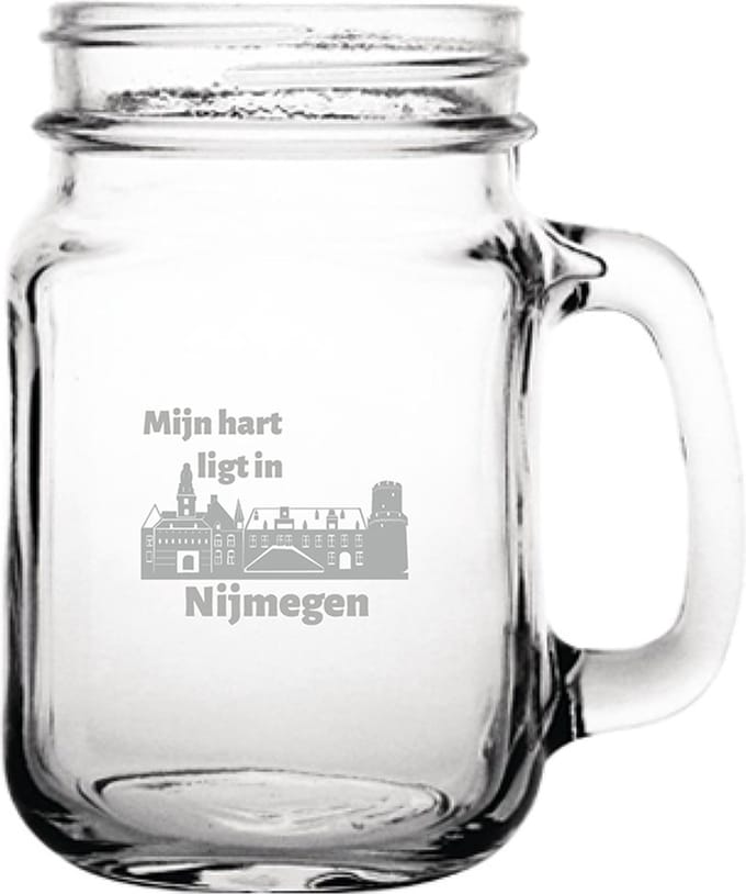 Gegraveerde Drinkglas 45cl Nijmegen